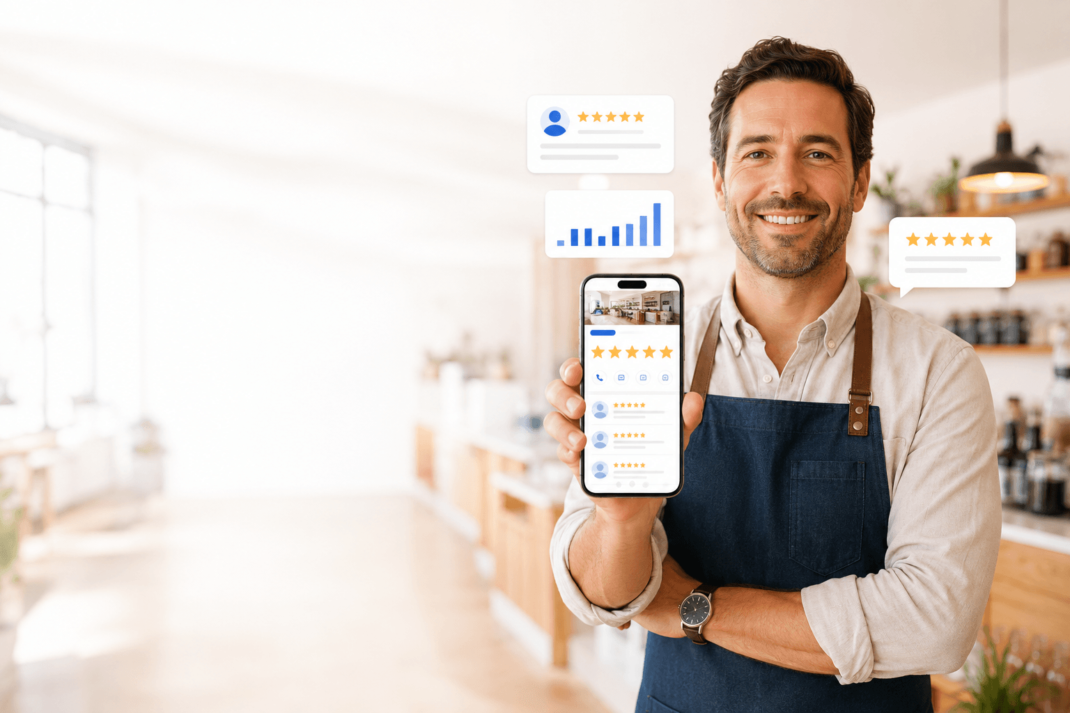 Google review campaign background