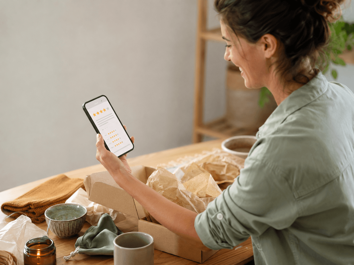 Authentic customer reviews for E-commerce