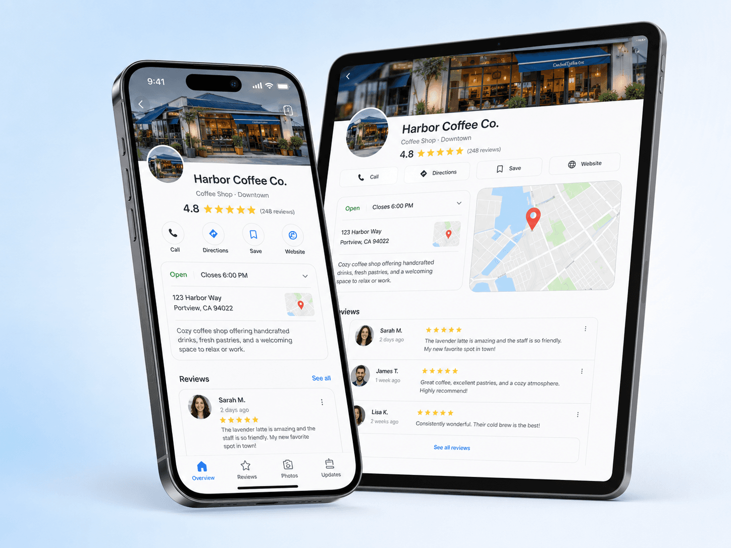 Authentic customer reviews for Local Business